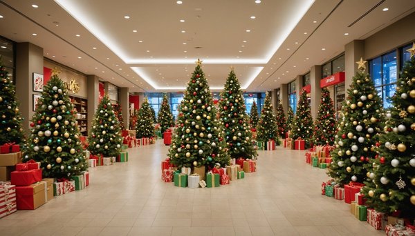 Addobbi natalizi contemporanei per dare nuova vita al tuo negozio